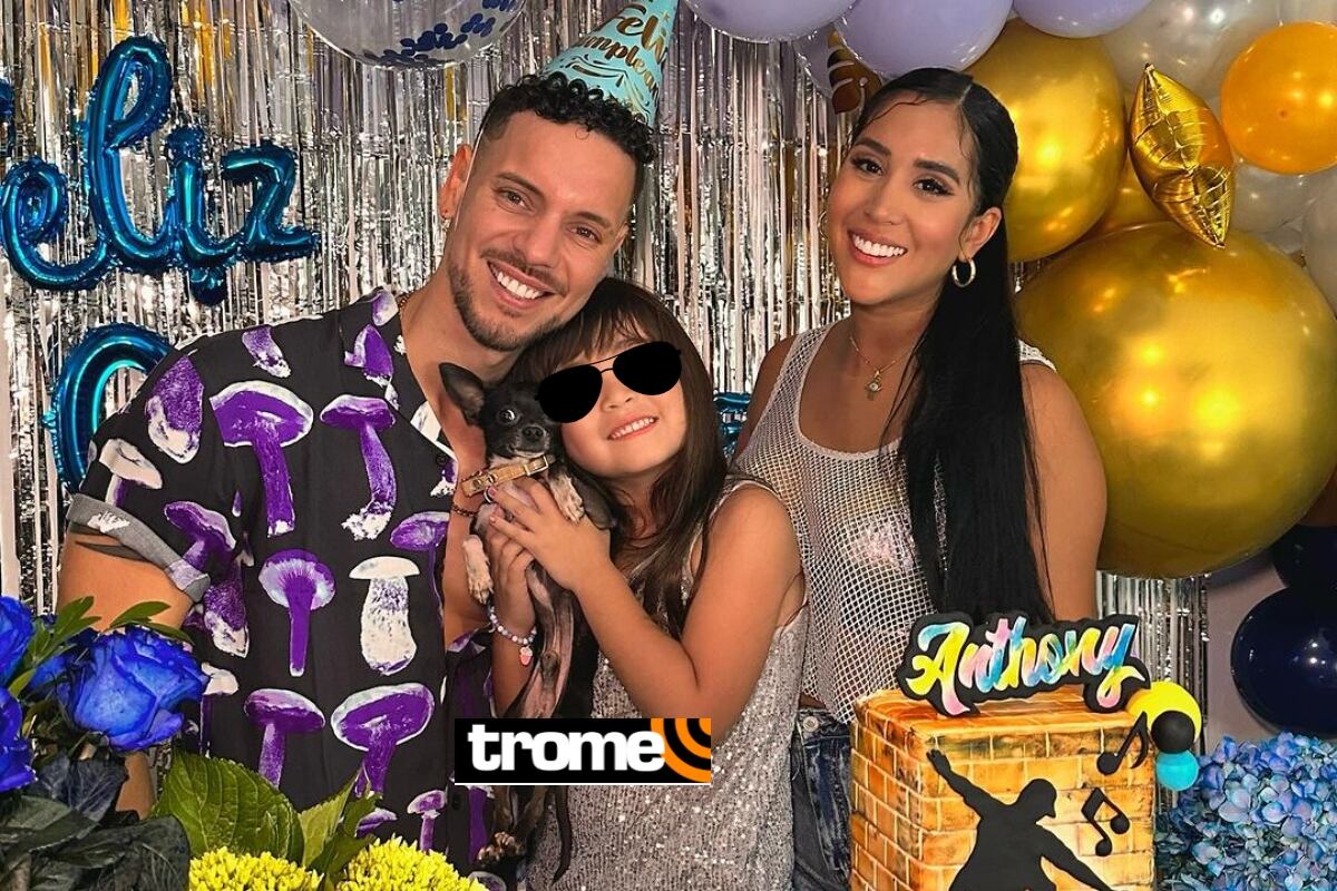 Melissa Paredes y su hija celebran el cumpleaños de Anthony Aranda