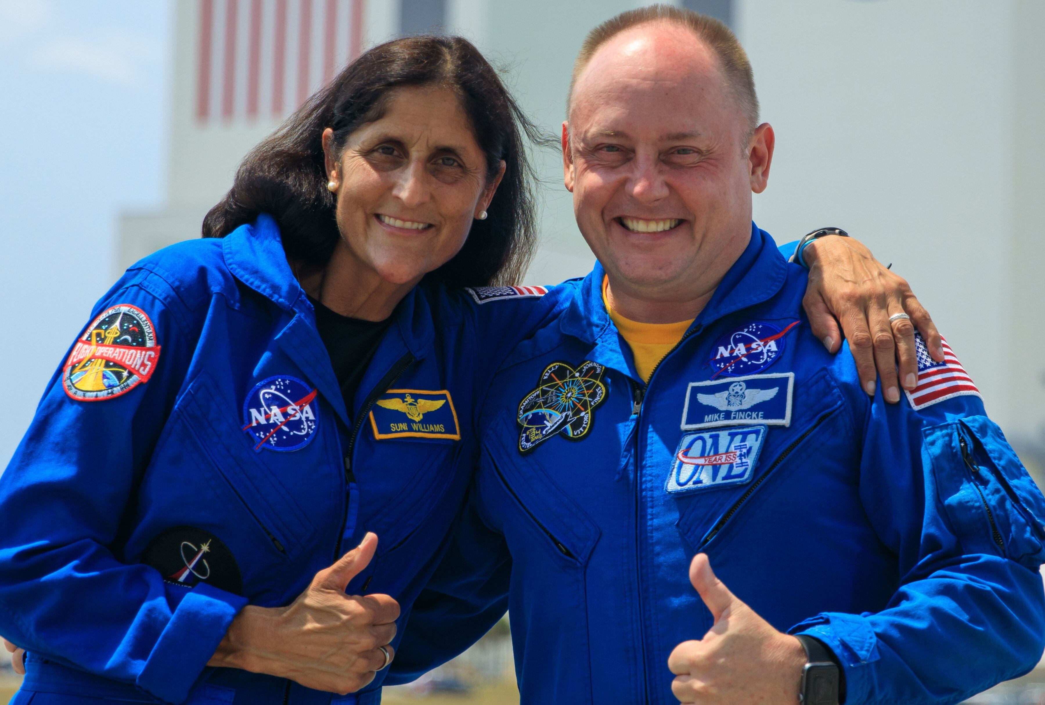 Sunita "Suni" Williams y Barry "Butch" Wilmore, astronautas de la NASA, ya cuentan las horas para regresar a casa. (Foto: NASA Johnson)