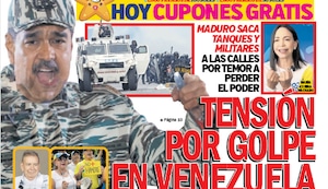 TENSIÓN POR GOLPE EN VENEZUELA
