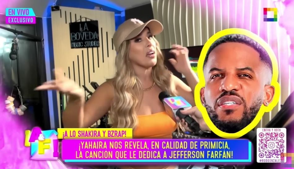 La cantante Yahaira Plasencia admitió que su nueva canción es una respuesta a Jefferson Farfán. (Foto: Captura de video)