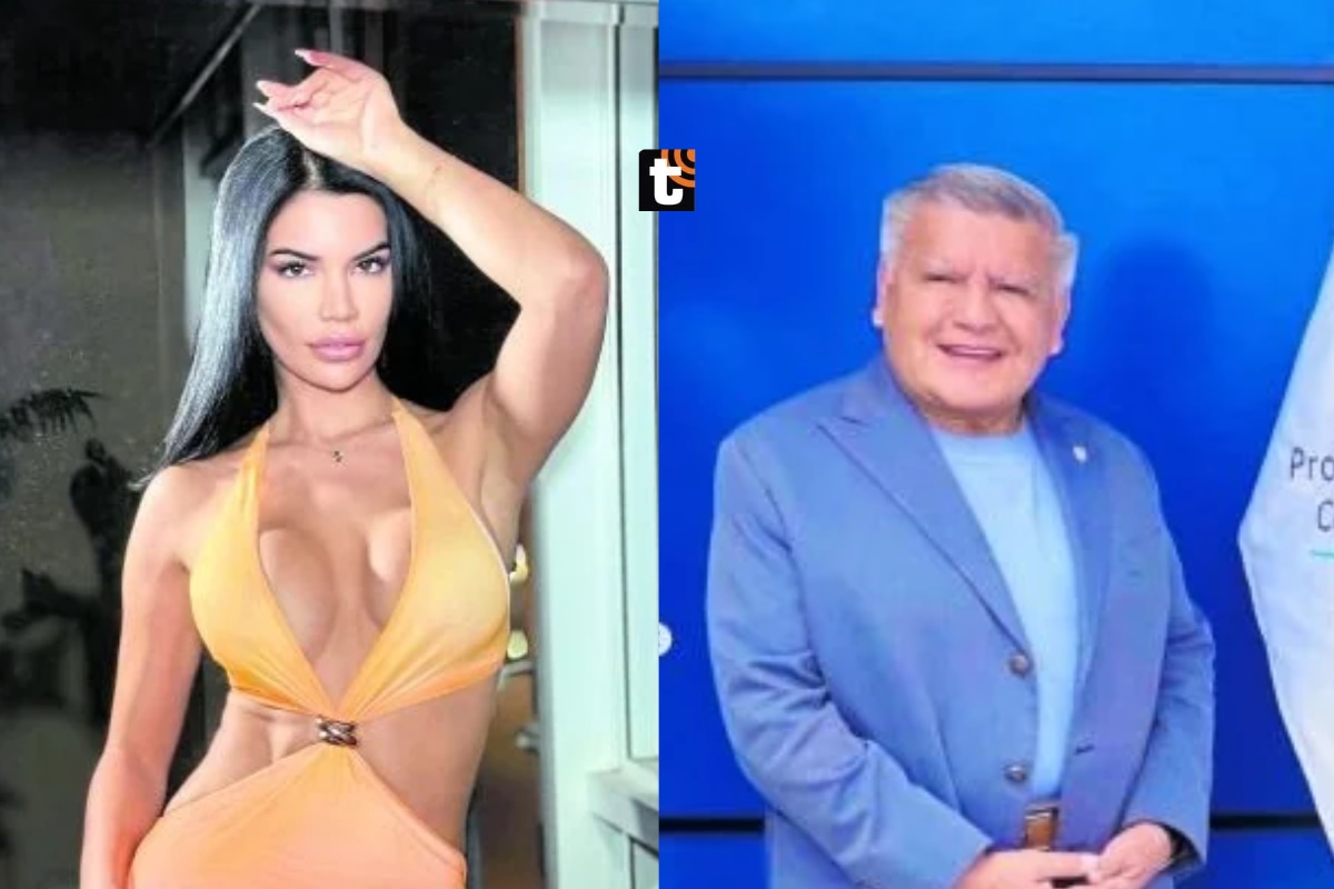 Samantha Batallanos queda fascinada con los 'retoquitos' de César Acuña.