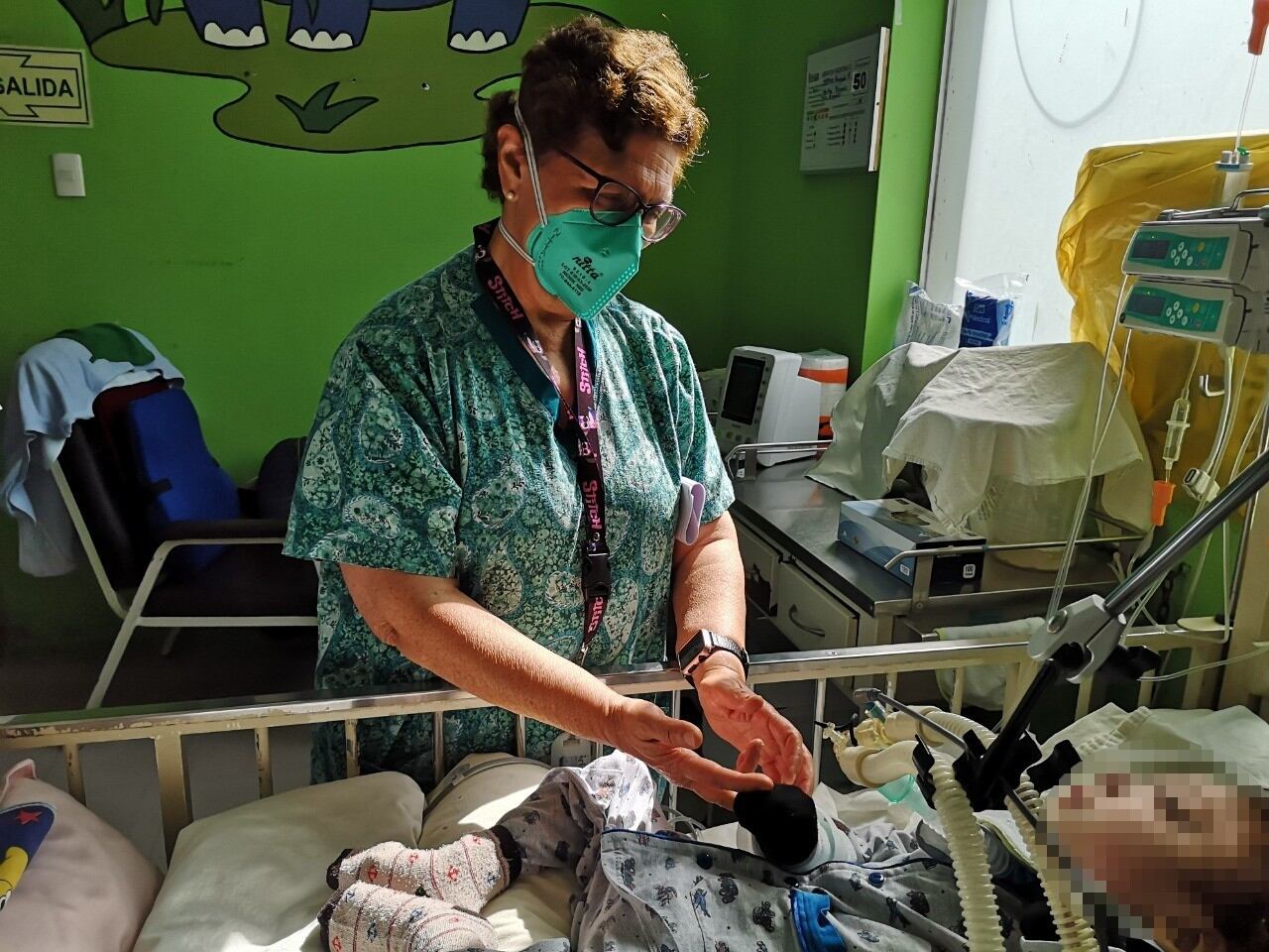 Ellas son los ángeles de los niños enfermitos.