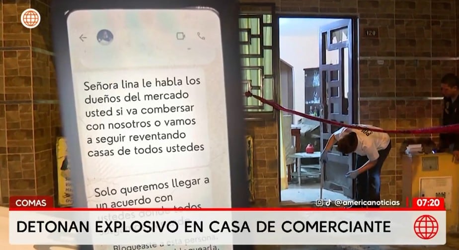 Comerciante recibía amenazas.
