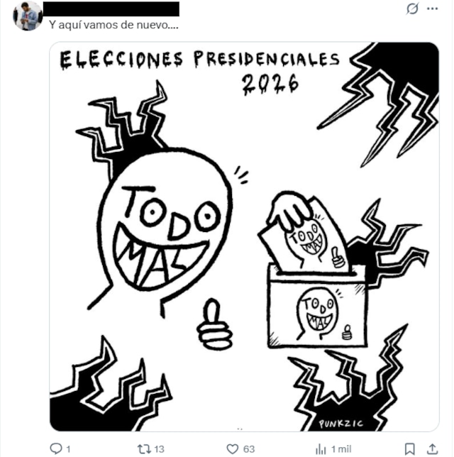 Cibernauras invadieron las redes con los memes en la primera vuelta de estas Elecciones 2026.