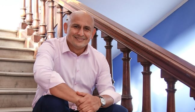 Manuel Espinoza (Renovación Popular) obtuvo el 28.751% al 100% del conteo oficial de la ONPE. (Redes sociales)