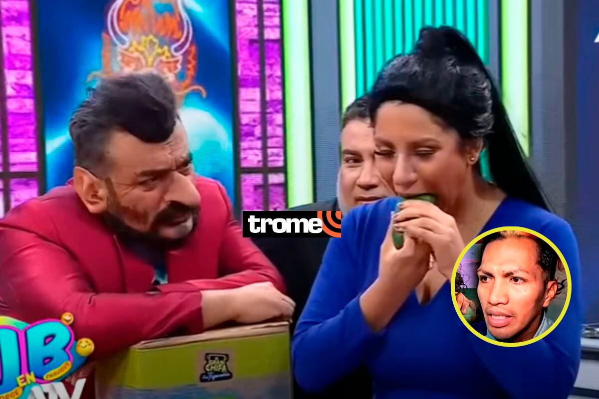 Gabriela Serpa se introdujo todo pepino a la boca y JB la cuadra