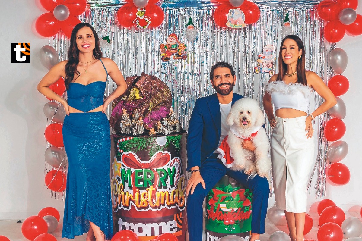 Conductores de 'Arriba mi gente' expresan su deseo por Navidad.