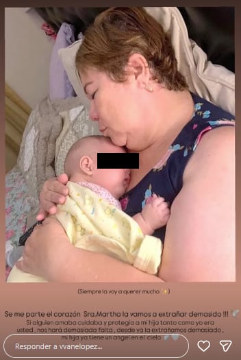 Hija de Vanessa López con la mamá de Tomate Barraza