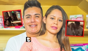 Leonard León es AMPAYADO muy cariñoso con mujer que no es Olenka Cuba: Se pasa de tragos y protagoniza tocamientos