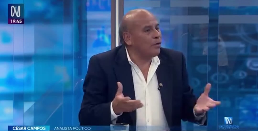 César Campos sostiene que el debate presidencial será clave para ambos candidatos