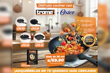 Sé un Trome en tu cocina: llega la colección Sartenes Kingsway Oster con precios increíbles