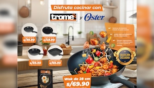 Sé un Trome en tu cocina: llega la colección Sartenes Kingsway Oster con precios increíbles
