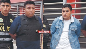 ‘Buitre’ y ’Toretto’ fueron condenados a 15 años de cárcel por robar y secuestrar pasajeros en Lima Sur