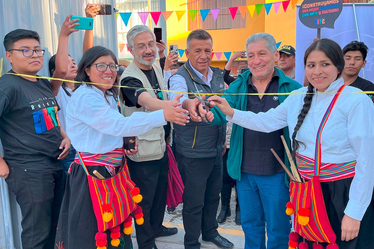 Ministerio de Cultura inaugura Casa Cultural