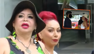 Deysi Araujo es retirada de la piscina de su edificio en San Isidro por hacer mucha bulla con Susy y compañía