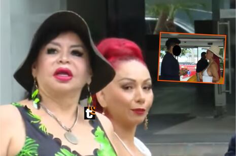 Deysi Araujo es retirada de la piscina de su edificio en San Isidro por hacer mucha bulla con Susy y comp...