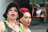 Deysi Araujo es retirada de la piscina de su edificio en San Isidro por hacer mucha bulla con Susy y compañía