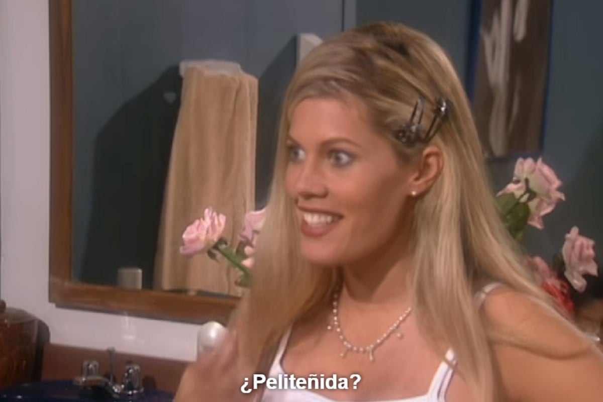 El apodo de 'Peliteñida' nació en el episodio 26 de "Yo soy Betty, la fea" (Foto: RCN)
