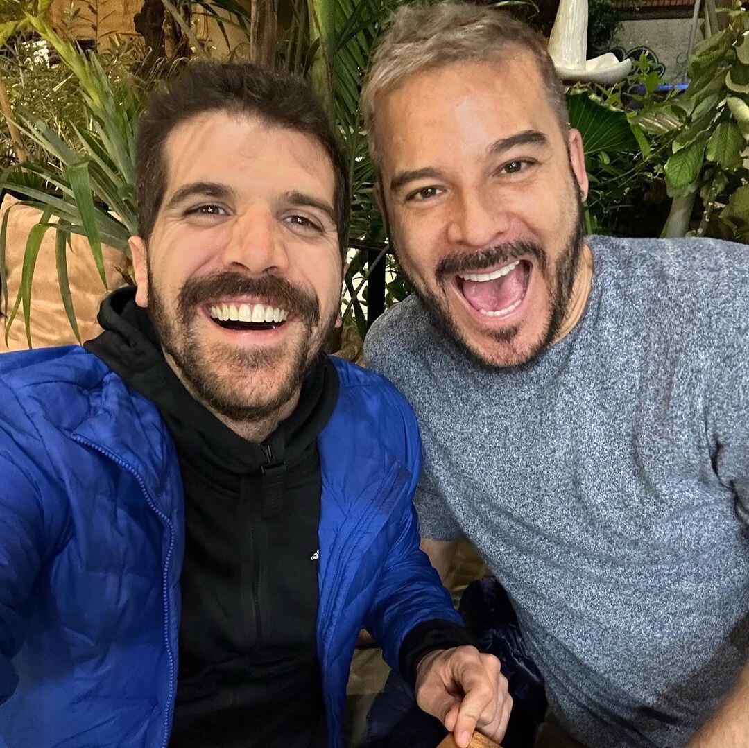 Adolfo Aguilar y José Peláez ponen fin a la controversia con fotografía juntos. (@adolfoaguilarv)