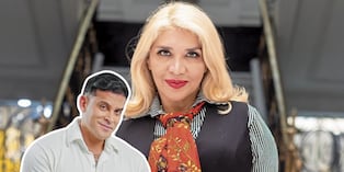 Christian Domínguez y Lucy Cabrera