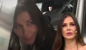 Maju Mantilla y su reacción frente a las cámaras de AYF tras renunciar a ‘Arriba mi gente’: ¿Qué dijo?