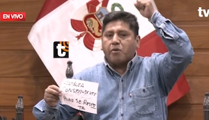 Congresista Quispe Mamani causa caos en plena votación: “Puno se respeta”
