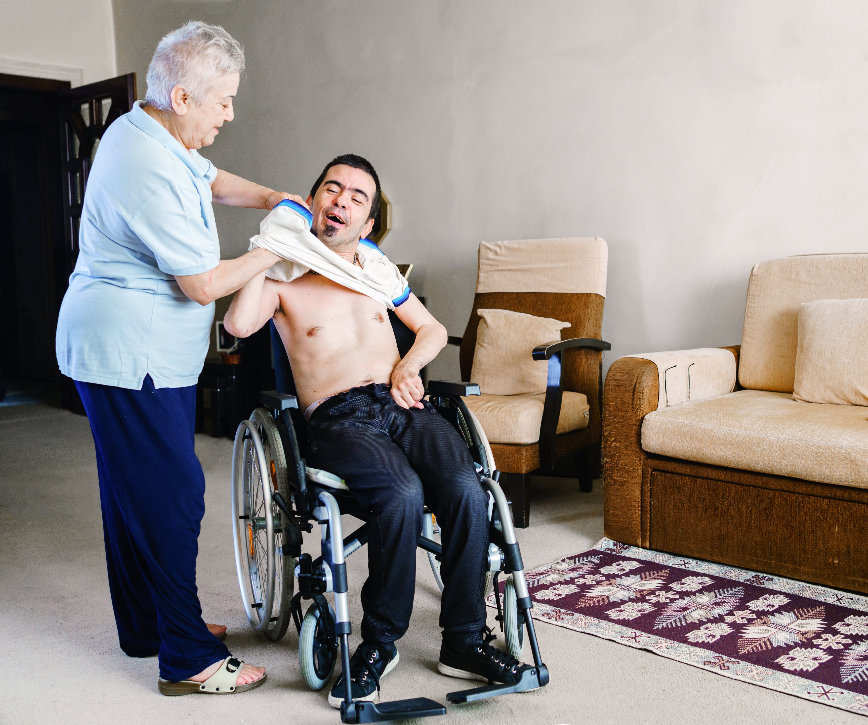 Con la terapia neurológica integral, el paciente puede recuperar sus habilidades. Foto: Istock.