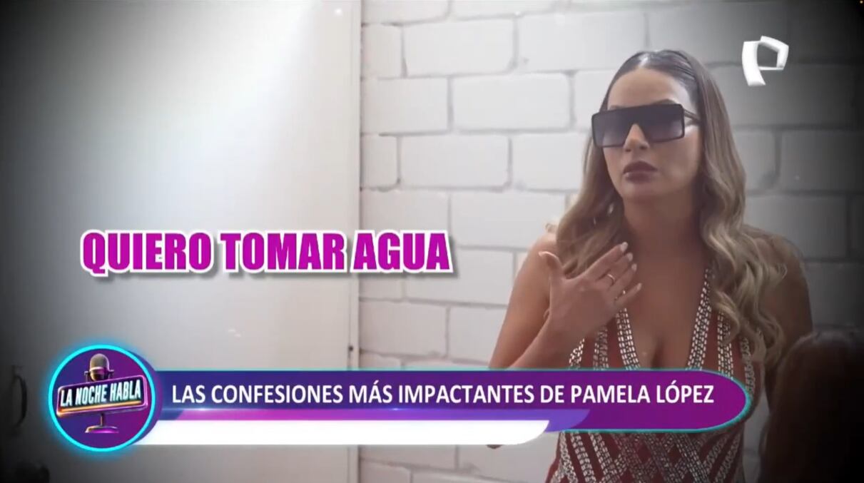 Pamela López nerviosa previo a grabar 'EVDLV'.