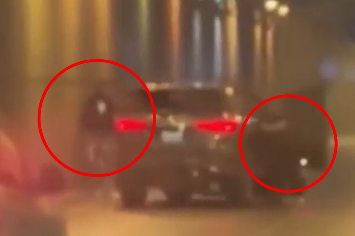 Banda criminal cierra el paso a familia y se lleva su vehículo en SJM. (Foto: Captura/Latina)