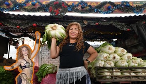 ‘Mechita’, la Shakira de Santa Anita que factura con verduras chinas