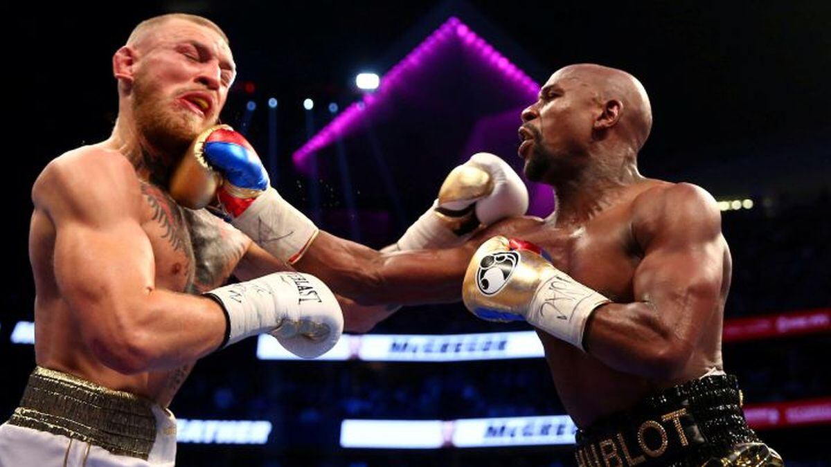 La pelea la ganó Mayweather por KO técnico en el décimo asalto (Foto: USA TODAY Sports)