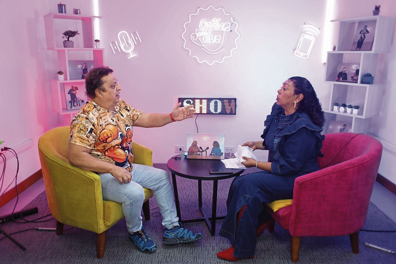 Raúl Beryon en Café con la Chevez