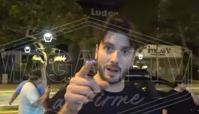 Mexicano Rodrigo Brand agredió a equipo de periodistas. (Magaly TV, La Firme)