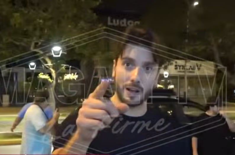 Mexicano Rodrigo Brand agredió a equipo de periodistas. (Magaly TV, La Firme)