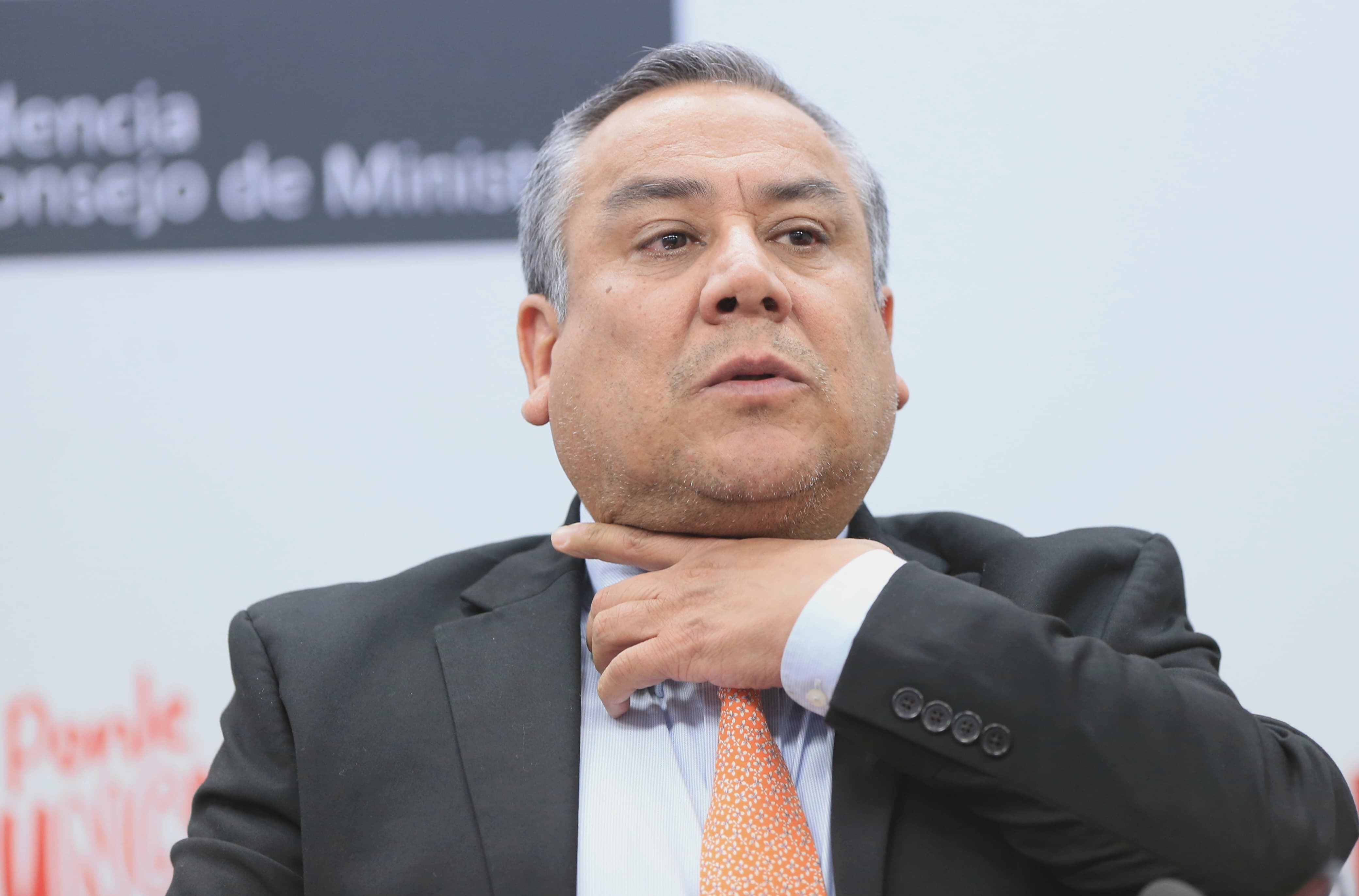 Gustavo Adrianzén renunció al cargo de Primer ministro. (Foto: Cesar Bueno / @photo.gec)