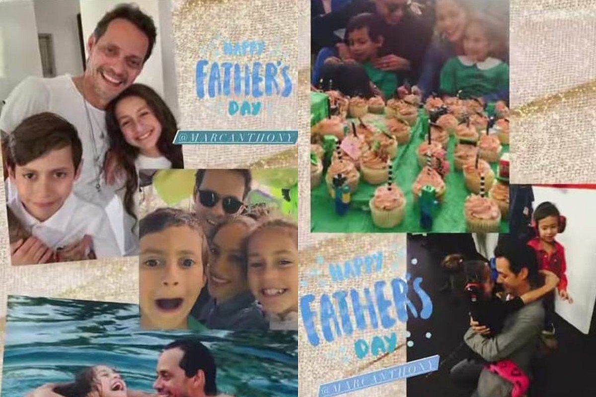 Jennifer Lopez demostró la buena relación que mantiene con su exmarido y padre de sus hijos, Max y Emme. (Foto: @jlo / Instagram)