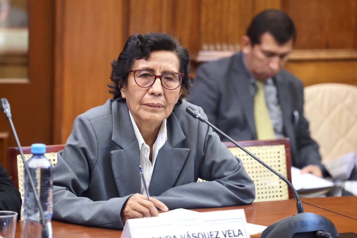 Comisión de Ética aprueba investigar a congresista Lucinda Vásquez por el 'Caso cortaúñas'. Foto: Congreso.