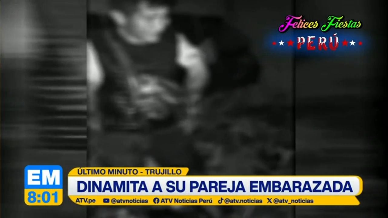 Dinamita a su pareja en La Libertad y pierde los brazos. Foto: ATV