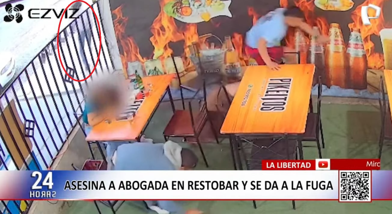 Abogada fue asesinada en Pacasmayo cuando estaba en restobar con amigos. El sicario huyó del lugar.
