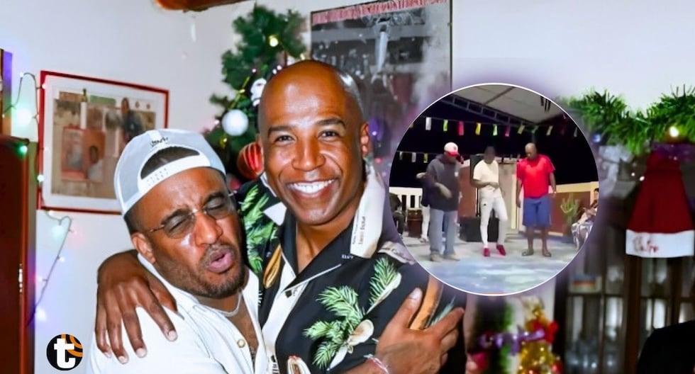 La "Amá Charo" celebra su cumpleaños con un épico duelo de zapateo entre Jefferson Farfán y "Cuto" Guadalupe