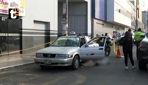 Asesinato en La Victoria: taxista es acribillado por sicarios a las afueras de agencia de transporte