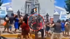 ¡Ex impide boda en Lambayeque! Mujer lanza pintura contra novios, desata pelea y cancela matrimonio
