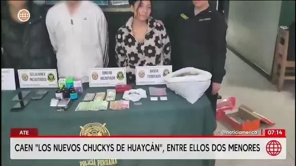 Dos menores de edad y una mujer cayeron con explosivos. Foto: América noticias