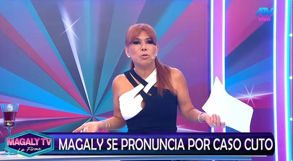 Magaly Medina es la conductora del programa 'Magaly TV La Firme'.