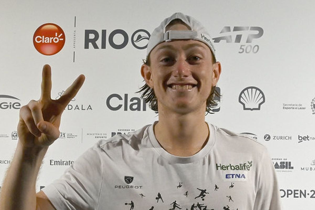 Ignacio Buse actualmente es 62 ATP. (Foto: Río Open)