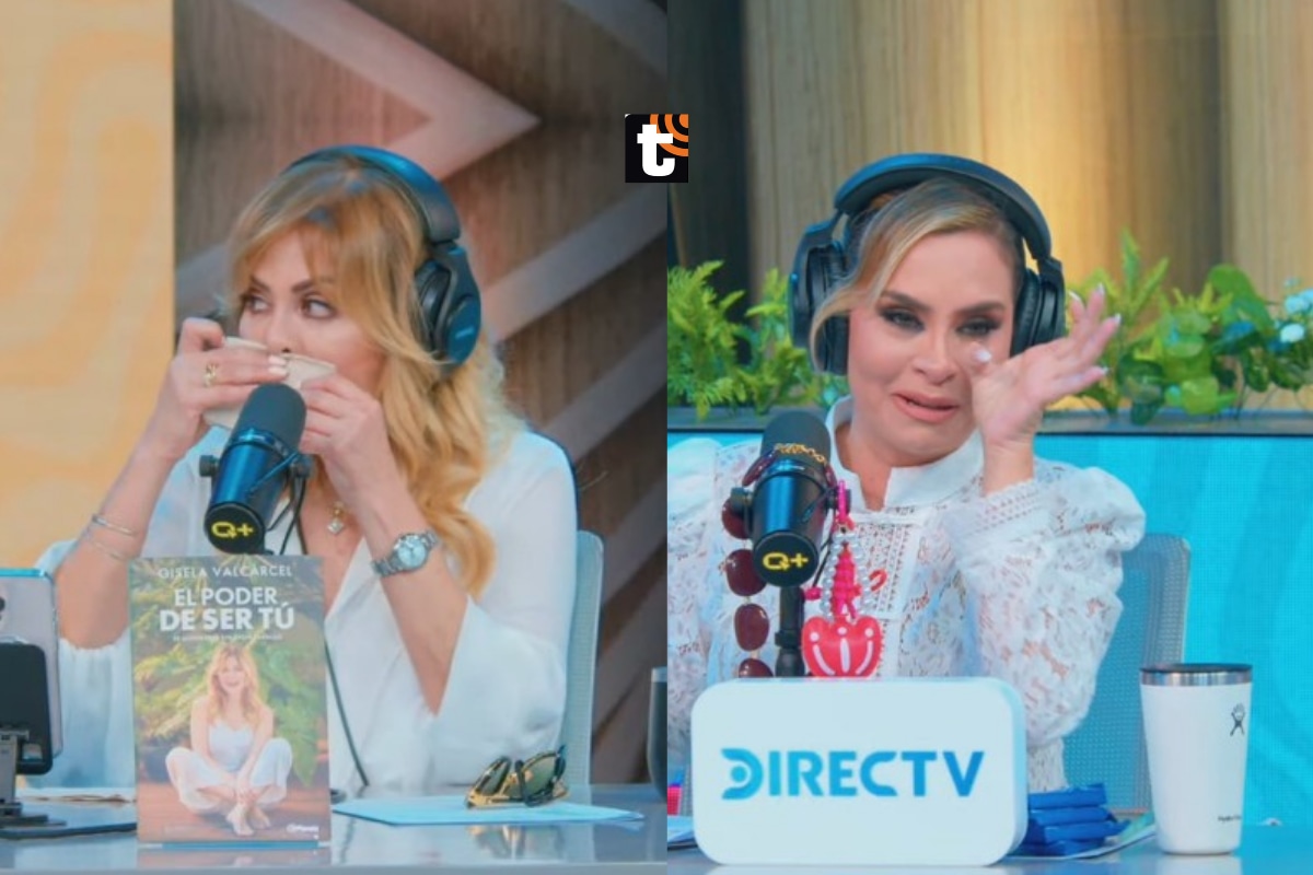 Gisela Valcárcel y Ethel lloran en vivo.