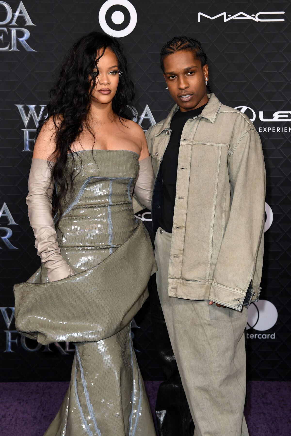 Rihanna está con A$AP Rocky desde 2020 (Foto: AFP)