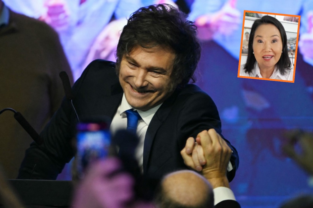 Javier Milei será uno de los presidentes de Latinoamérica que llegará a la toma de mando de Keiko Fujimori. (AFP/Redes sociales)