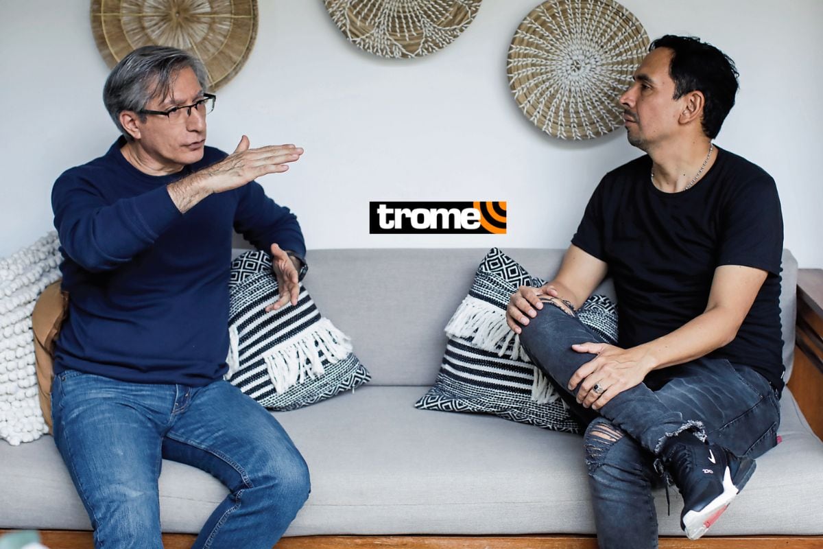Federico Salazar en entrevista con Trome. (Foto: Lenin Tadeo)