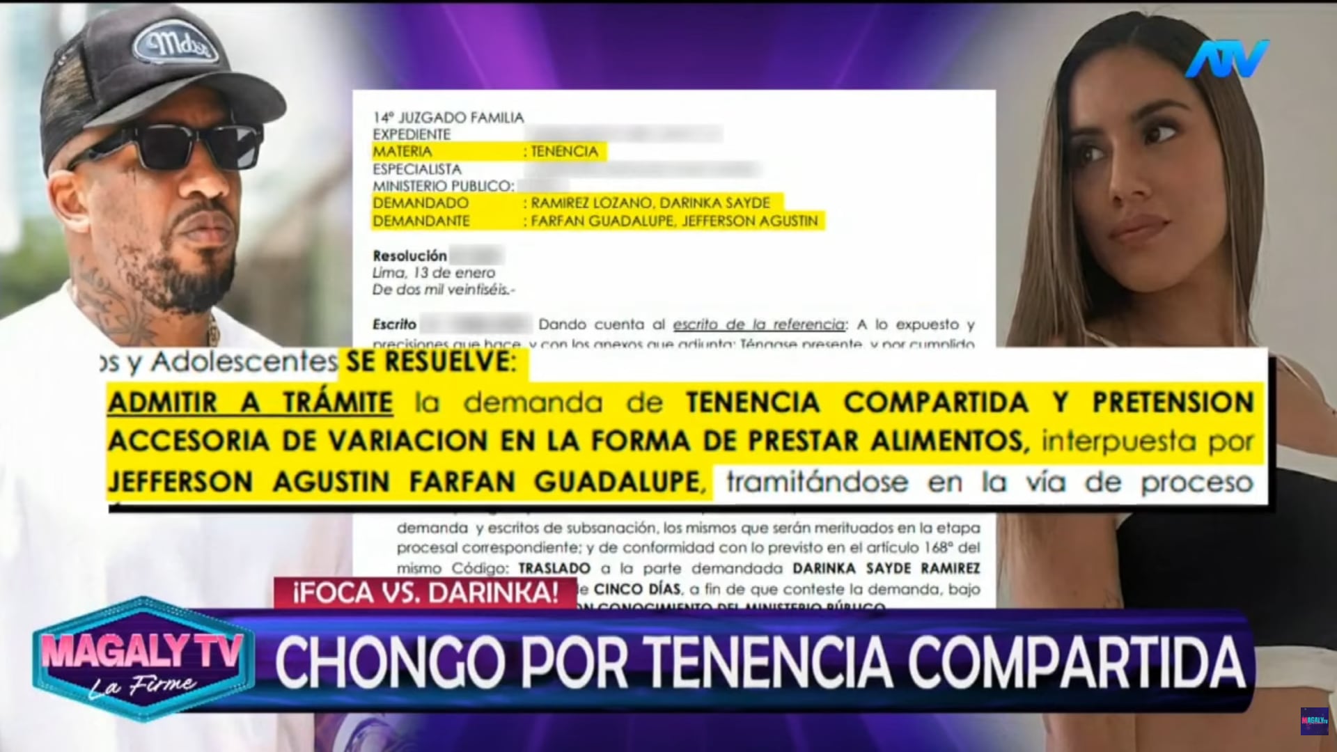 La demanda fue aceptada el pasado 13 de enero. (Fuente: ATV)